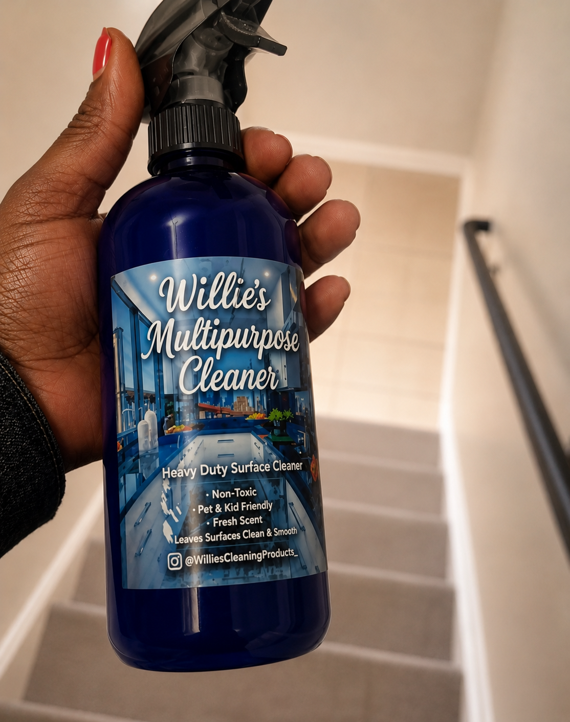 "Wille's Heavy Duty Multipurpose Cleaner"
